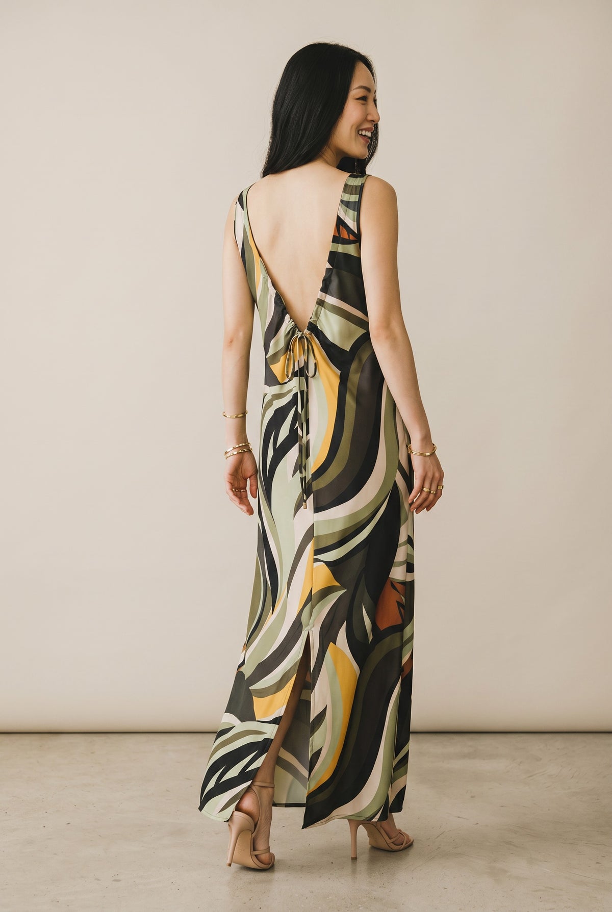 Robe longue dos nu - Babiana
