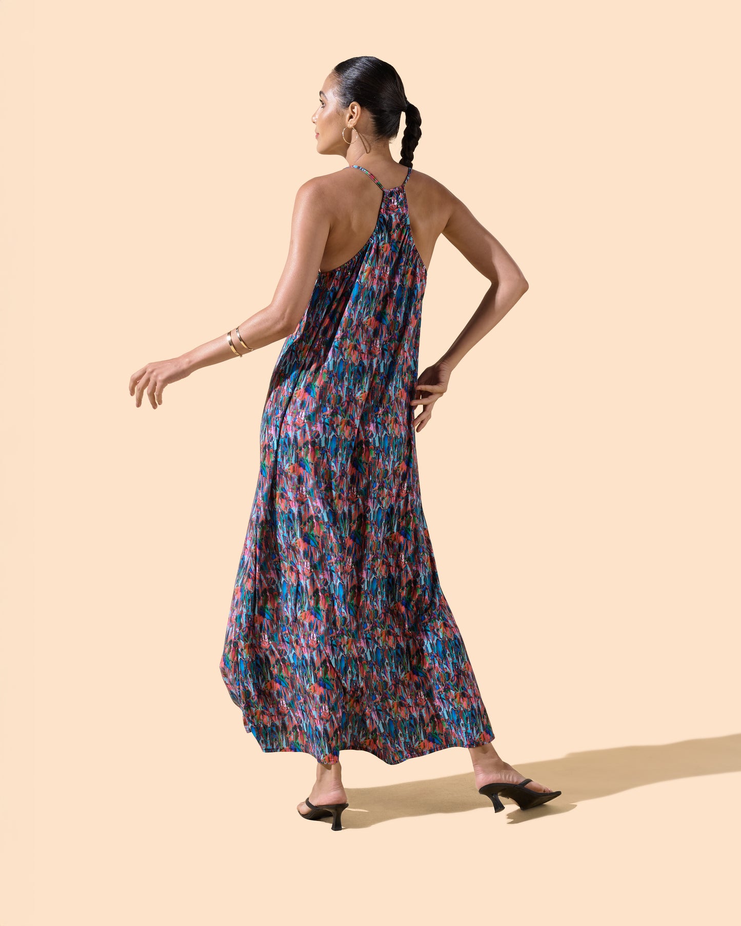 Robe longue à bretelles - Benilda
