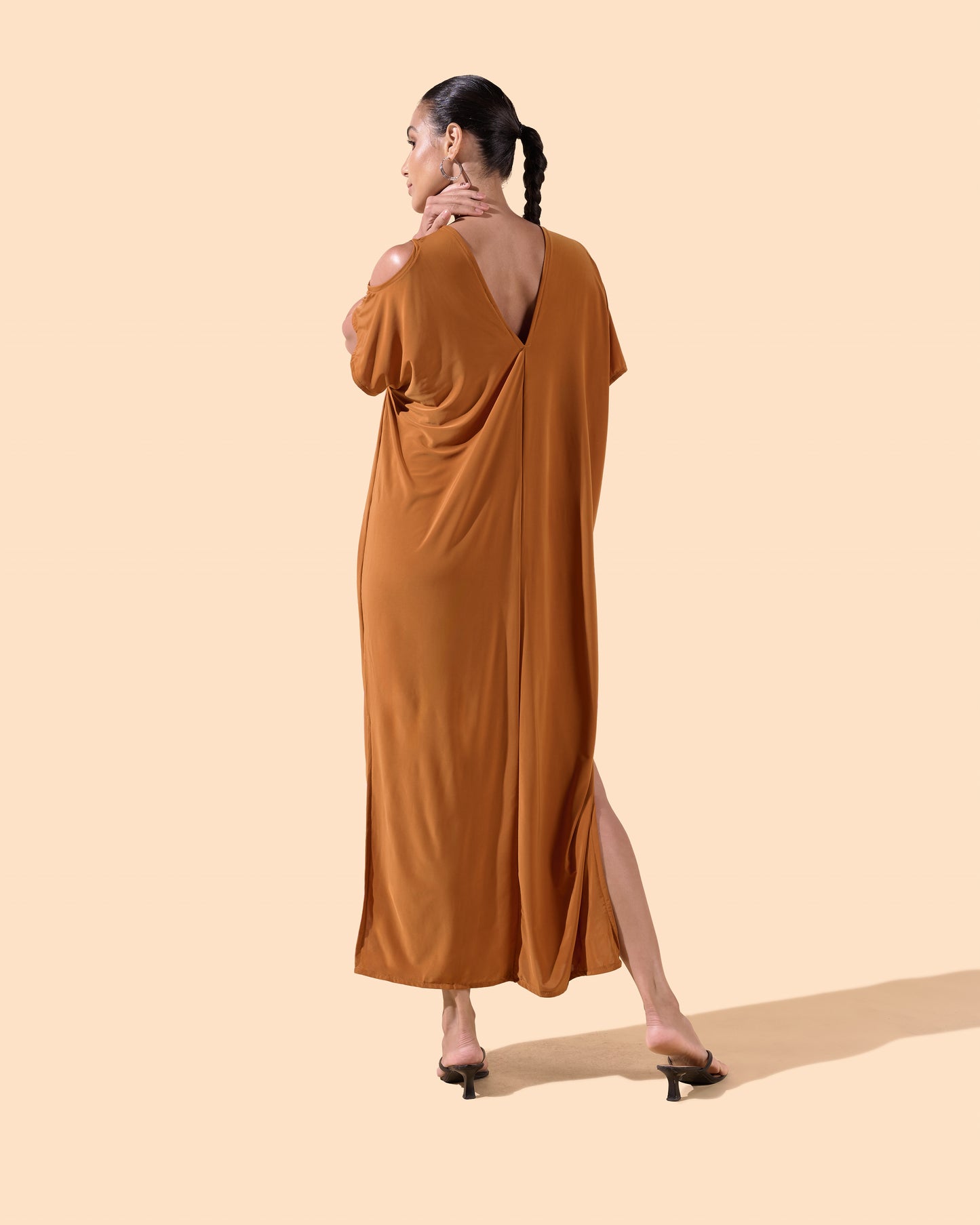 Robe longue épaules dénudées - Bercley