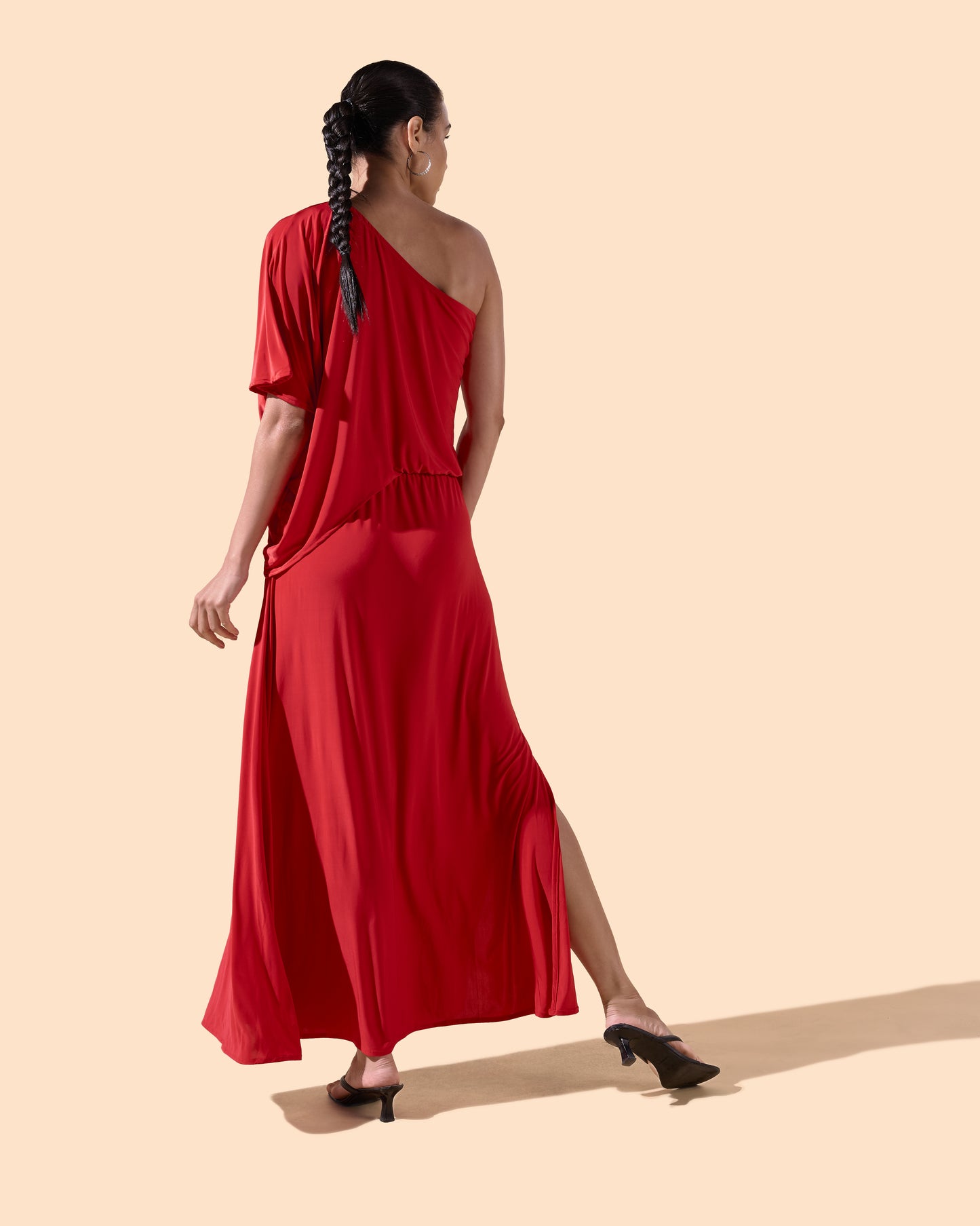 Robe longue asymétrique - Beth
