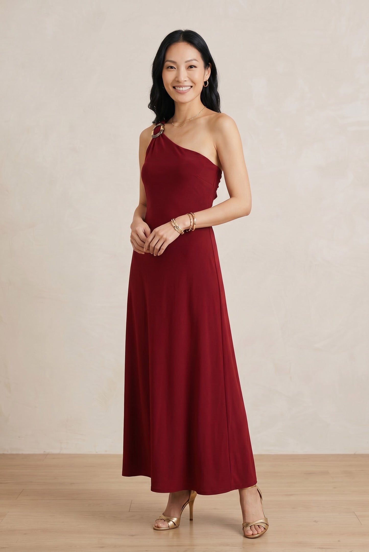 Robe longue asymétrique - Joyce