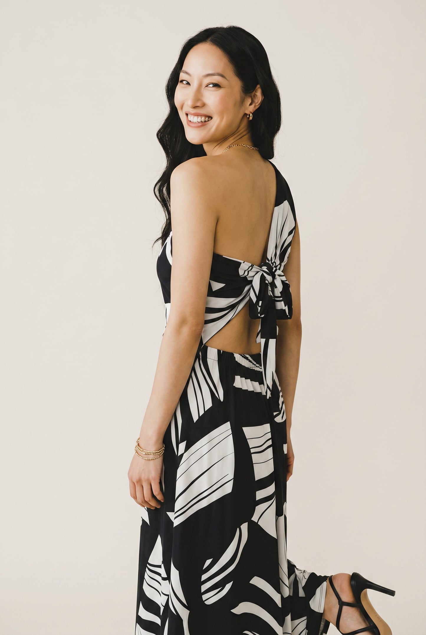 Robe longue asymétrique - Joyce