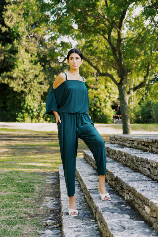 Combinaison pantalon épaules dénudées - Petrina
