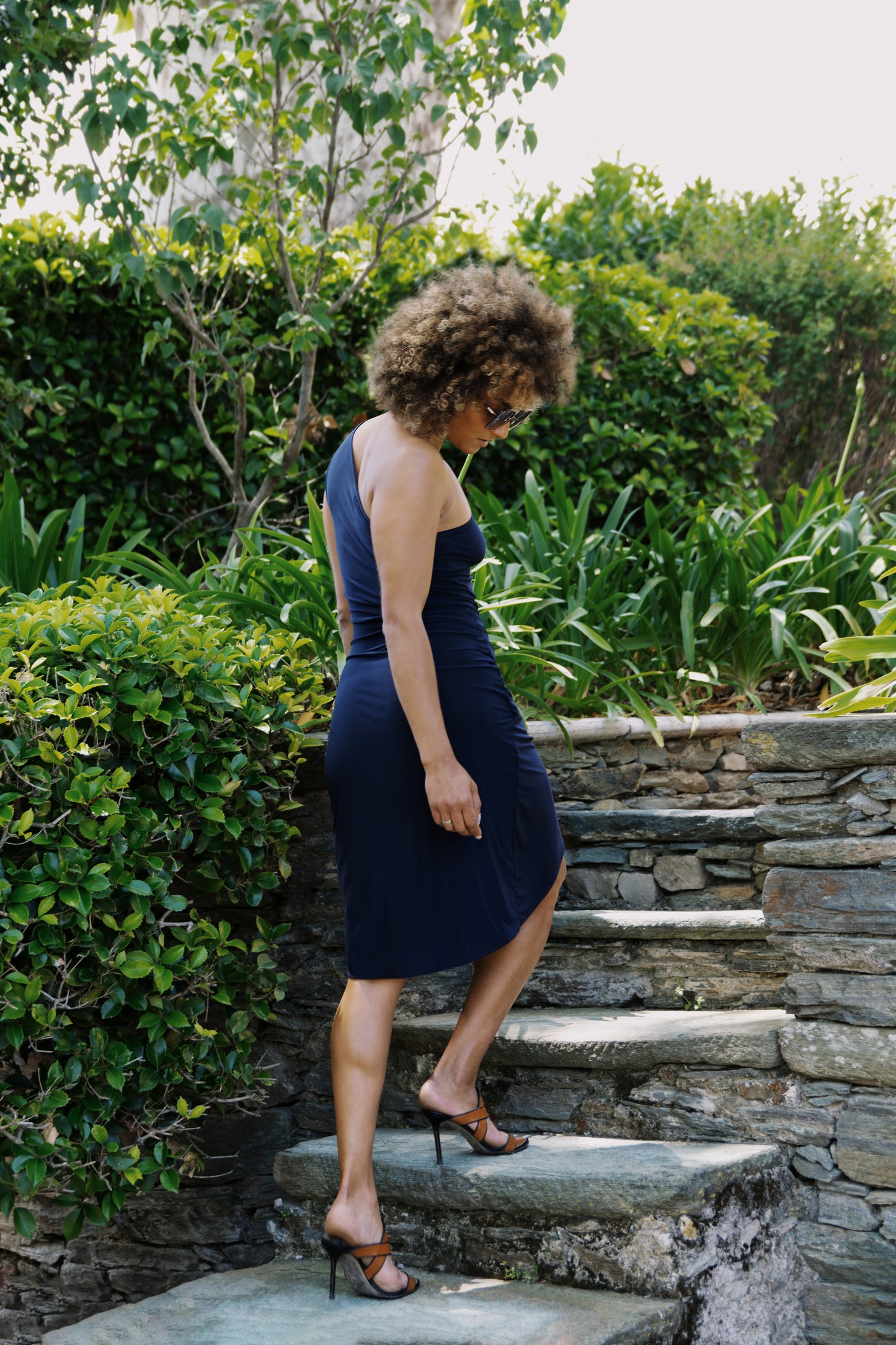 Robe courte asymétrique - Adelina