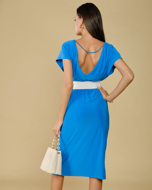 robe-bleue-ete