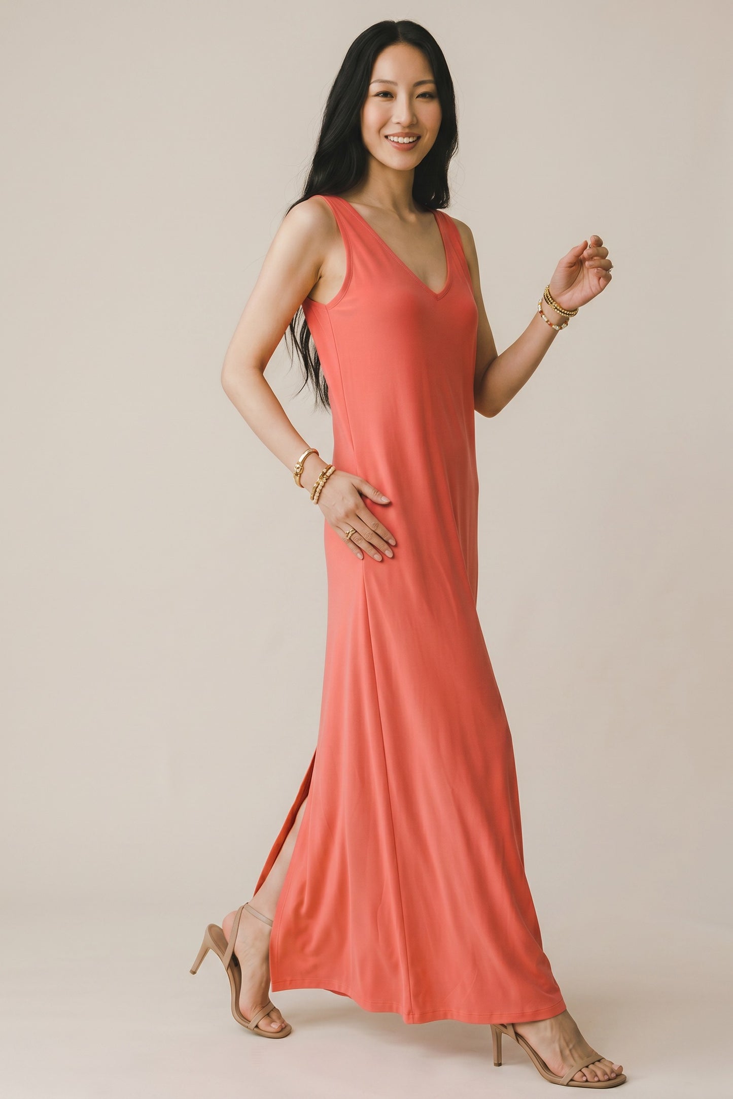 Robe longue dos nu - Babiana