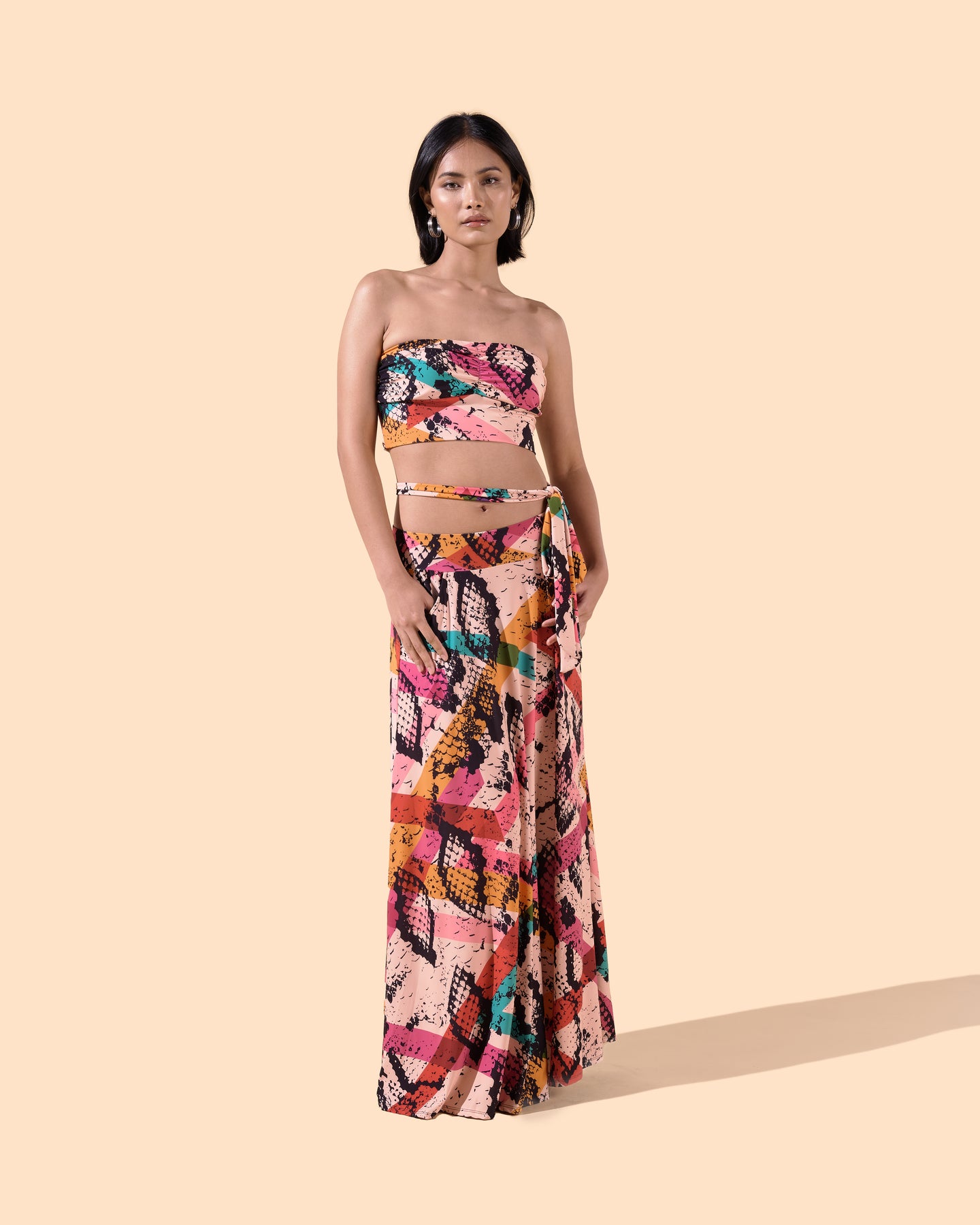 Bandeau effet crop top 