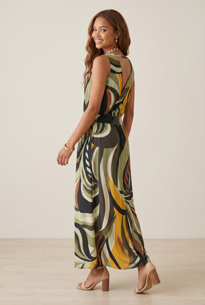 Robe longue cache-cœur - Bovari