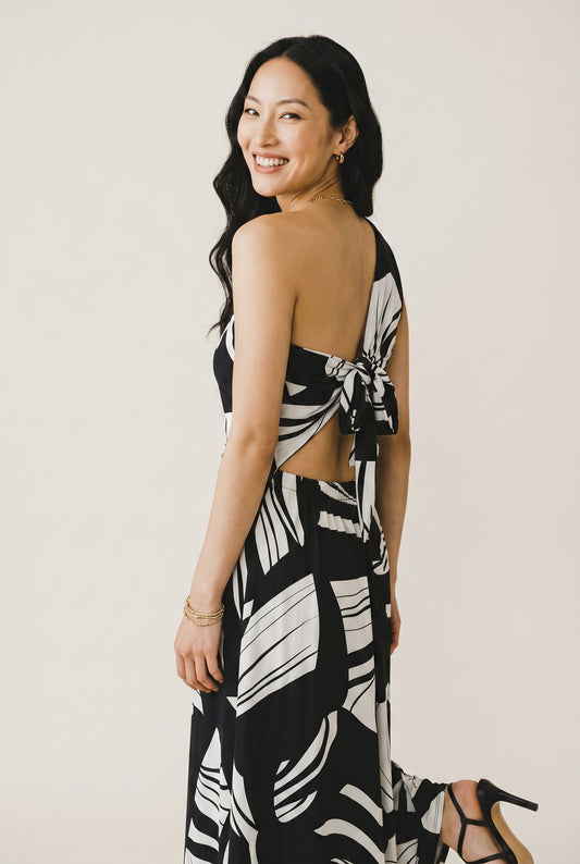 Robe longue asymétrique -  Joyce