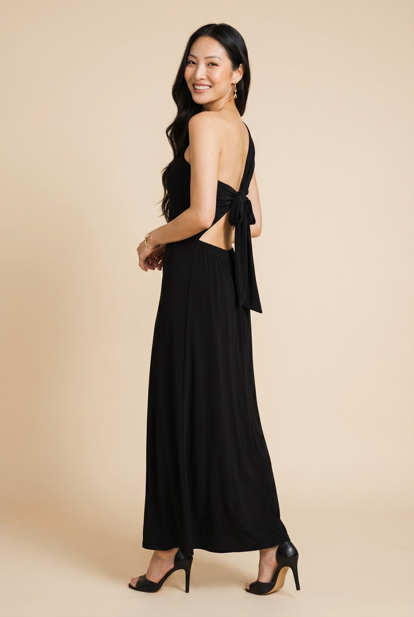 Robe longue asymétrique -  Joyce