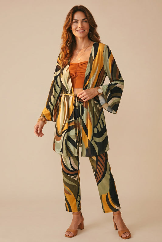 Gilet long fluide - Venestra