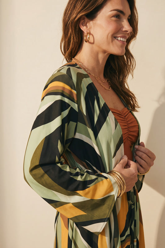 Gilet long fluide - Venestra