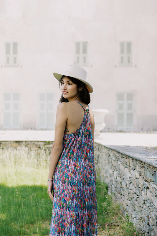 Robe longue à bretelles - Benilda