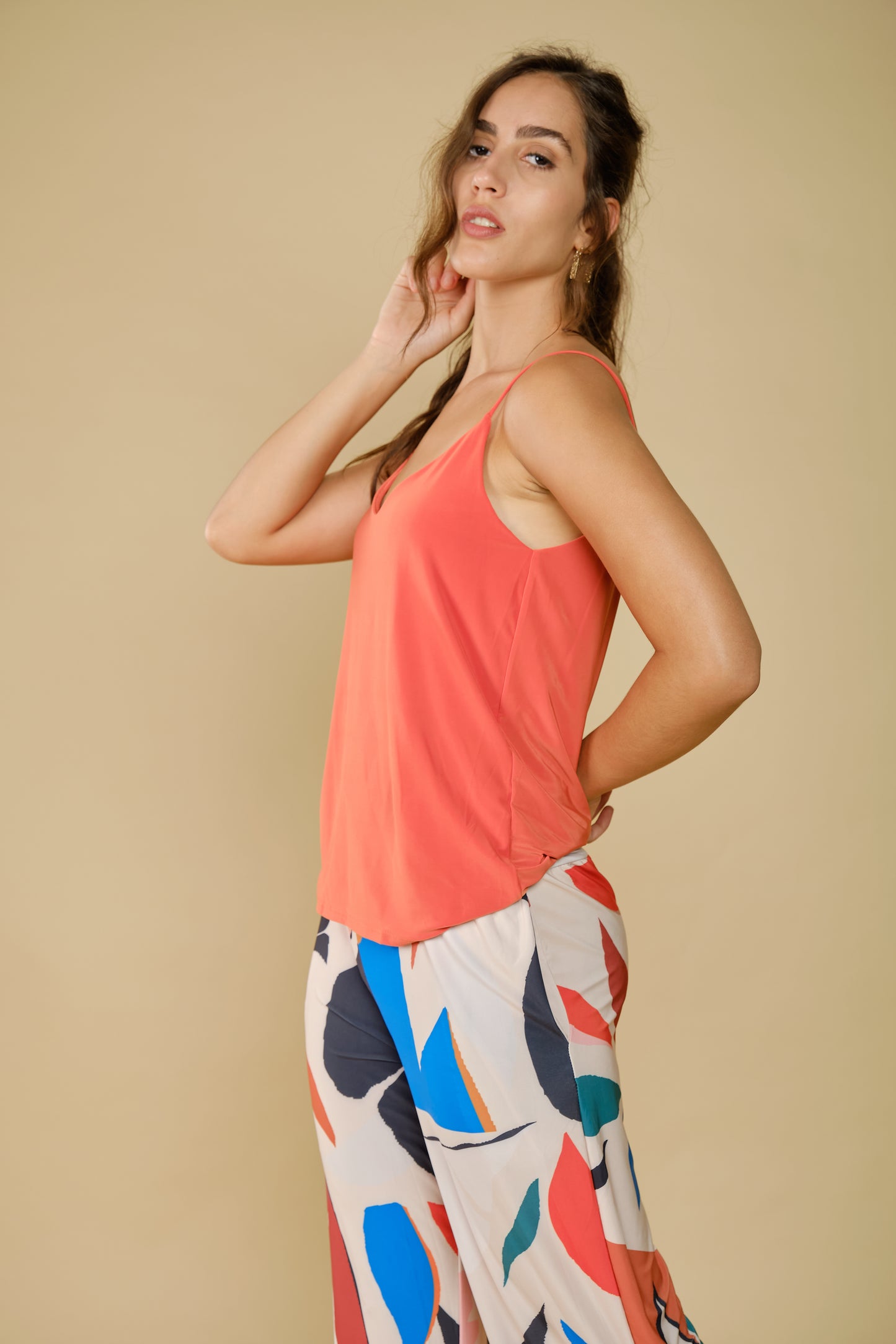 Coral strappy top - Tabato