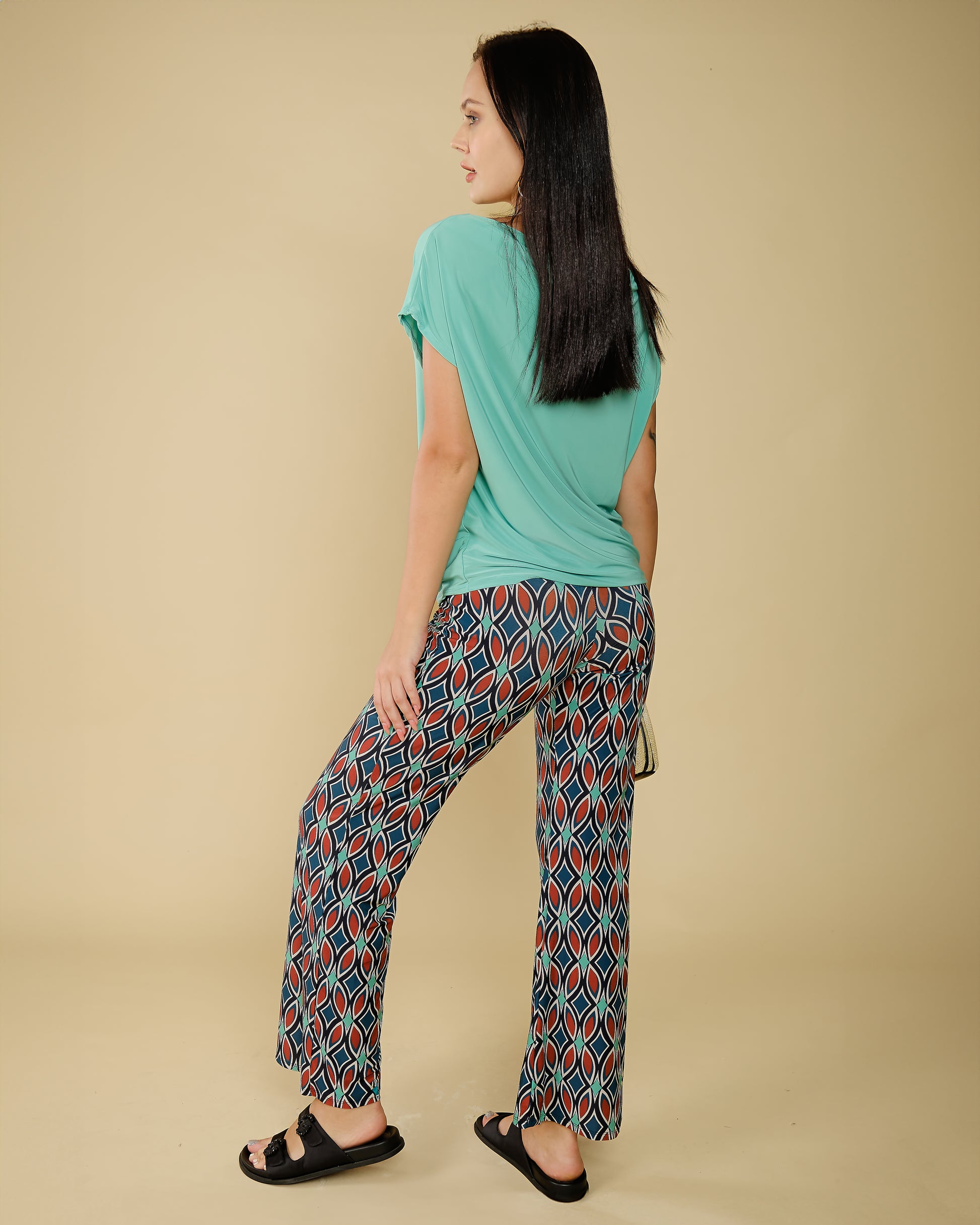 pantalon-femme-motif