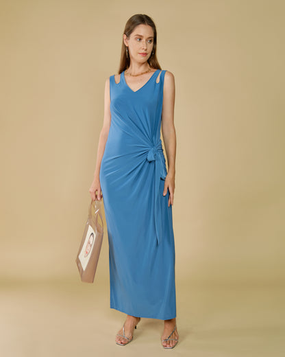 robe-bleue-elegante