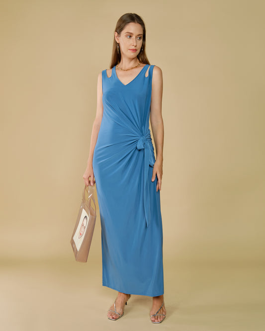 robe-bleue-elegante
